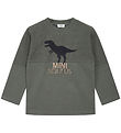 Hust and Claire Blouse - Anton - Pine Needle w. Dinosaurs