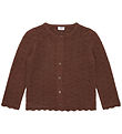 Hust and Claire Cardigan - Knitted - Caren - Horse w. Pointelle