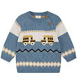 Hust and Claire Blouse - Knitted - Pallet - Ocean Melange w. Car