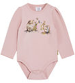 Hust and Claire Body L/æ - Bernice - Dusty Rose m. Glitzer
