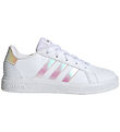 adidas Performance Schoenen - Grand Court 2.0 K - Wit/Roze