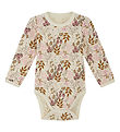 Hust and Claire Bodysuit L/æ - Wool/Bamboo - Badia - Orchid w. F