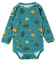 Småfolk Romper L/æ - Petrol Green