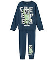 Name It Pyjama Set - Noos - NkmJinc Minecraft - Dark Denim