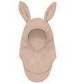 Huttelihut Balaclava - Wool fleece - Single Layer - Mahogany Ros