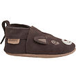 En Fant Leder-Krabbelschuhe - Chocolate Brown