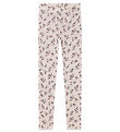 Name It Leggings - Wool - NkfWang - Lilac Ash w. Pointelle
