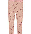 Hust and Claire Leggings - ull/Tencel - Rib - Locel - Rose Cloud