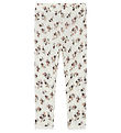 Name It Leggings - Wool - Noos - NmfWang - Snow White w. Pointel