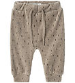 Name It Velours Broek - NbnNalwin - Weathered Teak