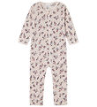 Name It Ullpyjamasdräkt - Noos - NbfWang - Lila Ash m. Hålmönste