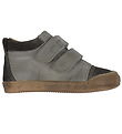 Pom Pom Shoe - Sneaker Velcro - Dark Forest