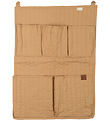 Fabelab Wall Storage w. Pockets - Quilted - 45x65 cm - Caramel