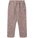 Wheat Sweatpants - Elina - Lilac Flowers
