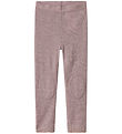 Name It Leggings - ull - Noos - NmfWang - Purple Dove M. Mynstur
