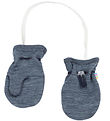Joha Mittens - Wool - Blue