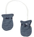 Joha Mittens - Wool - Blue