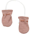 Joha Mittens - Wool - Rust