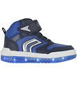 Geox Boots w. Light - J Buzzerlight - Navy/Royal