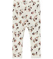 Name It Leggings - Wool - Noos - NmfWang - Snow White w. Pointel