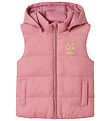 Name It Gewatteerd Vest - NmfMonay - Lilas m. Print