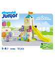Playmobil Junior - Erlebnisturm mit Eisdiele - 71703 - 18 Teile