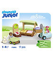 Playmobil Junior - Bio-Marktstand und Gabelstapler - 71691 -