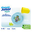 Playmobil Junior Aqua - Waterwheel With Baby Shark - 71688 - 6 P