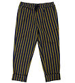 Danefæ Trousers - Danefrede Stretch Canvas Pants - Olive/Dark Na