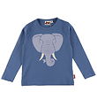 DYR-Cph Bluse - Dyrroar - Kalt Blue Elefant
