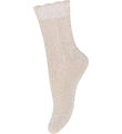MP Strumpor - Bambu - Celosia Glitter - Ecru