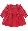 Tommy Hilfiger Kleid - Velours - Erbe Pink
