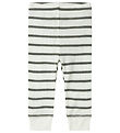 Name It Leggings - Wool - Noos - NbmWang - Snow White/Mulled Bas