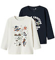 Name It Blouse - NmmVux - 2-Pack - Dark Sapphire/Jet Stream/Adve