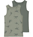 Name It Unterhemd - Noos - NmmTank - 2er-Pack - Agave Green