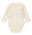 Konges Sløjd Body L/æ - Minnie Newborn - Antique White