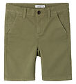 Name It Shorts - NkmSilas - Deep Lichen Green