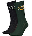 Levis Socks - 2-Pack - Green Black Combo