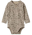 Wheat Bodysuit L/s - Benny - Treasure Hunt