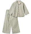 Wheat Pyjama Set - 2 Parts - Bebbo - Soft Stripe