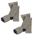FUB Tights - Wool - 2-Pack - Hazel Melange