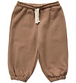 Sofie Schnoor Jogginghosen - Cashew Brown m. Print