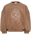 Sofie Schnoor Sweatshirt - Cashew Brown w. Print