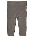 FUB Leggings - Wool - Rib - Hazel Melange