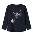 Name It Blouse - NmfVix - Dark Sapphire w. Rabbit