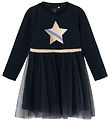 Name It Dress - NmfNastar - Dark Sapphire w. Glitter