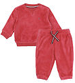 Tommy Hilfiger Set - Bluse/Hosen - Velours - Heritage Pink