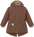 Mini A Ture Winterjacke - Vikania Fleece - Rootbeer Brown