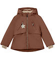 Mini A Ture Winterjacke - Algeana Fleece - Rootbeer Brown