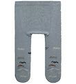 Name It Tights - Wool/Cotton - NbmWak - Tradewinds/Jaquard